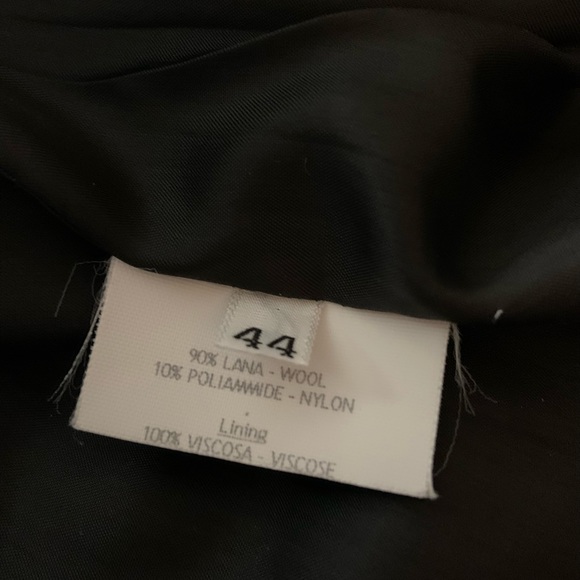 Italian tweed wool classic light coat - Picture 7 of 13